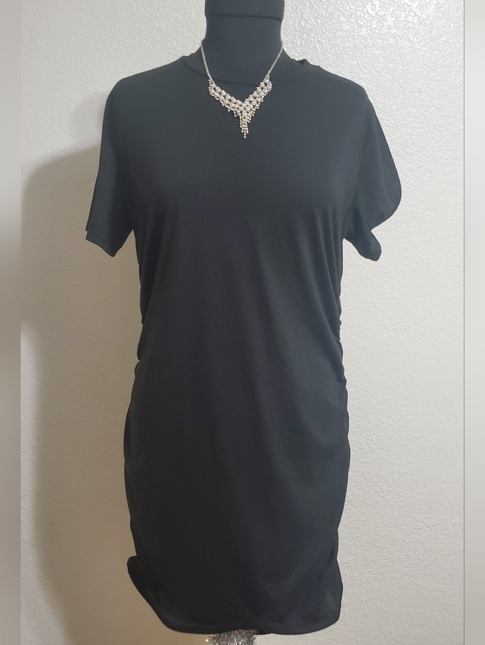 Short Sleeve Shift Dress